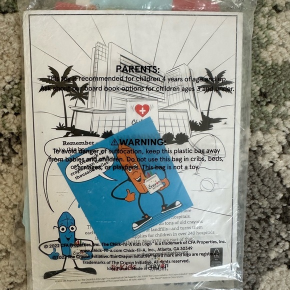 New 5 Children’s Book/Toy Bundle Chic Fil A

Bin basket - Picture 5 of 11